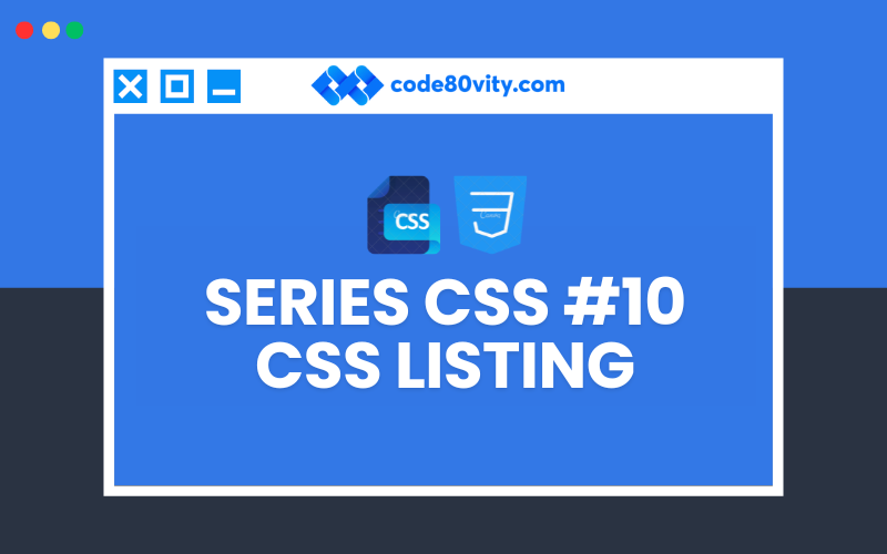 Series Mahir CSS #10 : List dengan CSS