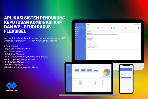 Sistem Pendukung Keputusan Metode Kombinasi  AHP dan WP - Studi Kasus Fleksibel
